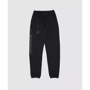Adidas x Season 5 Calabasas Jogger Pants Black Stripes on Black